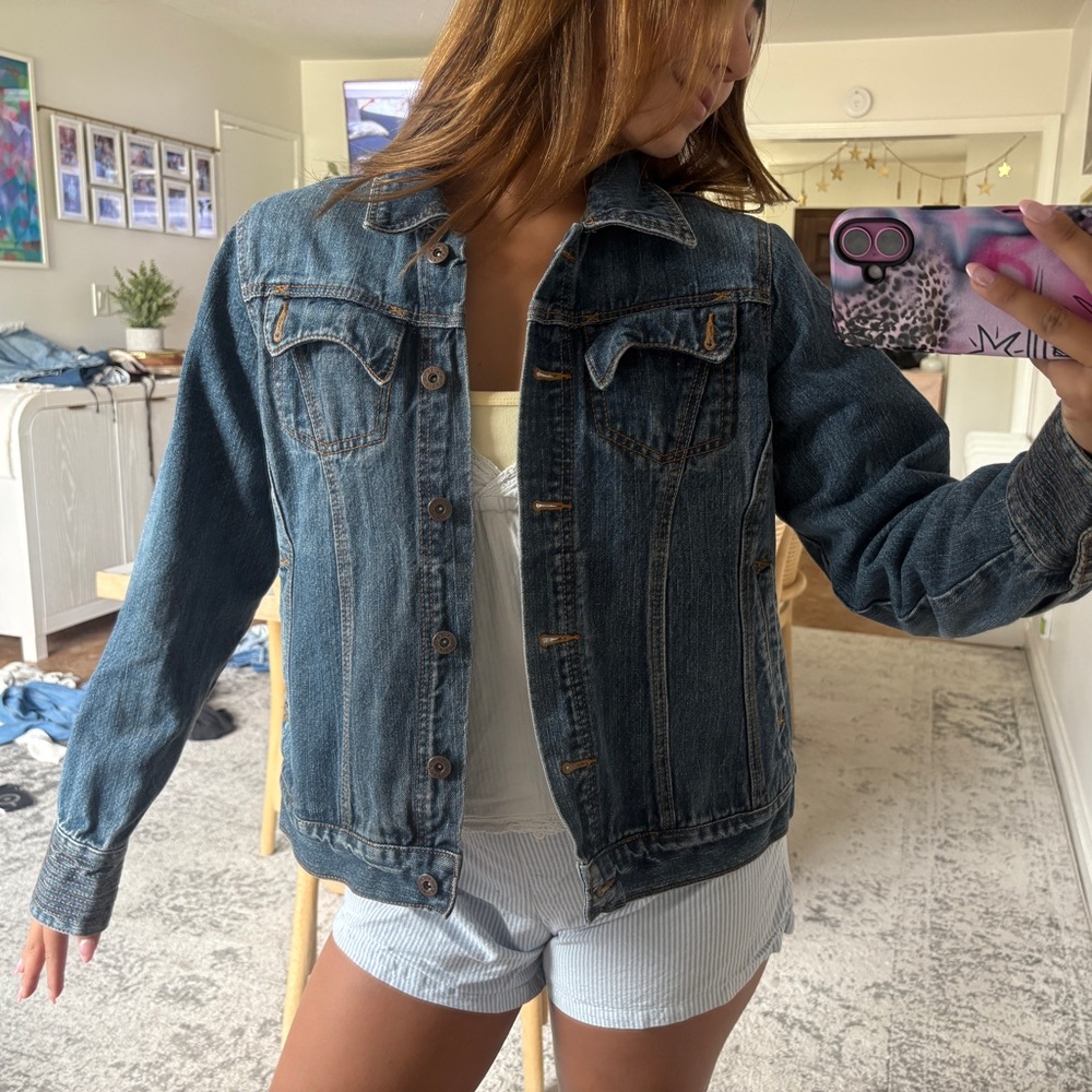 Dickies Vintage Blue Jean Jacket Classic Style